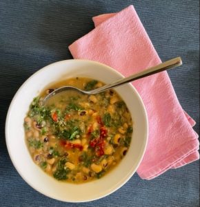 Kale and Black-eyed Pea Soup